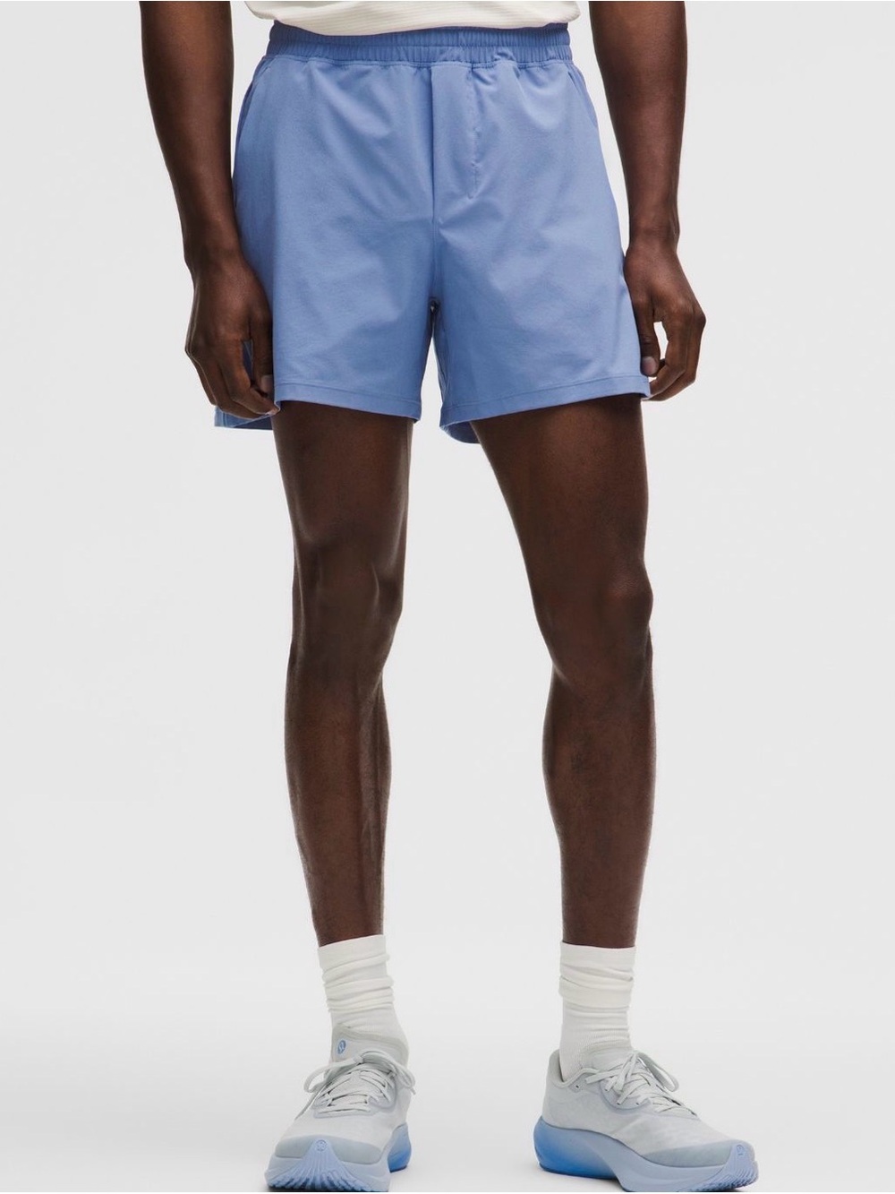 NWT Lululemon Pace Breaker Short 5" Linerless in Prep Blue (PREB)